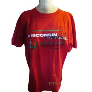 Wisconsin Badgers Rose Bowl January 1, 1999, cotton T-shirt, large